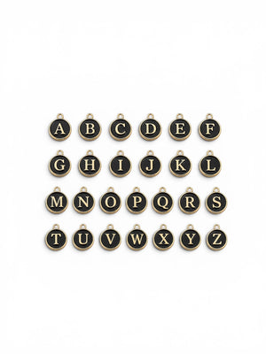 Buchstabe Schwarz