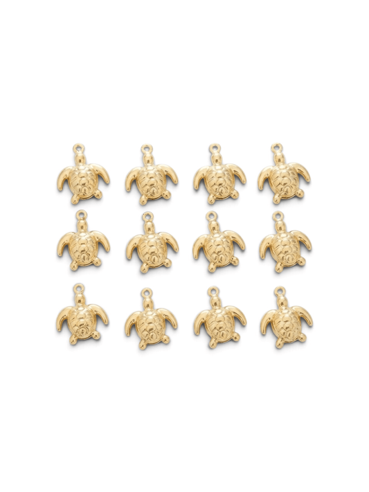 Charm | Schildkröte Gold - Fairyglim