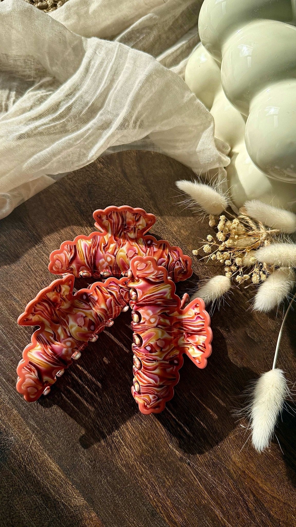 HAARKLAMMER | FLAME BLOSSOM - Fairyglim